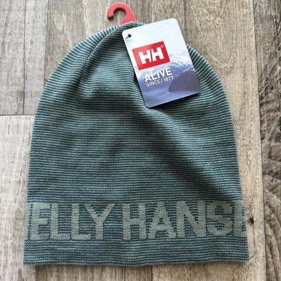 Helly Hansen TRAVERSE BEANIE 489 Cactus Ski Winter Unisex Adults Head Gear - Picture 1 of 6